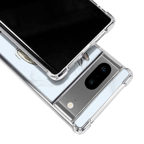 Disney Bambi Thumper Sketched portrait Google Pixel 7a Clear Case